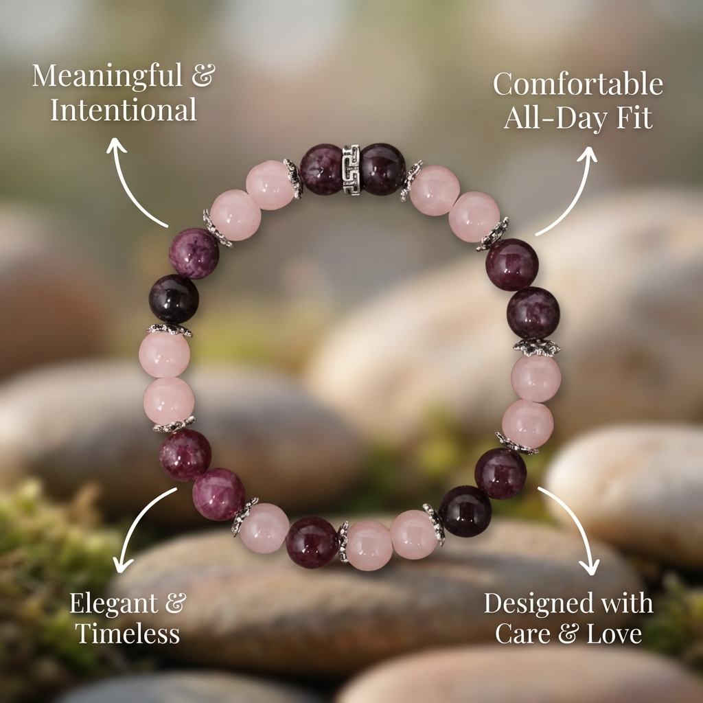 Crowned Heart Bracelet