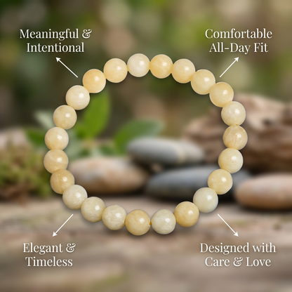 Elegant Cream Bracelet