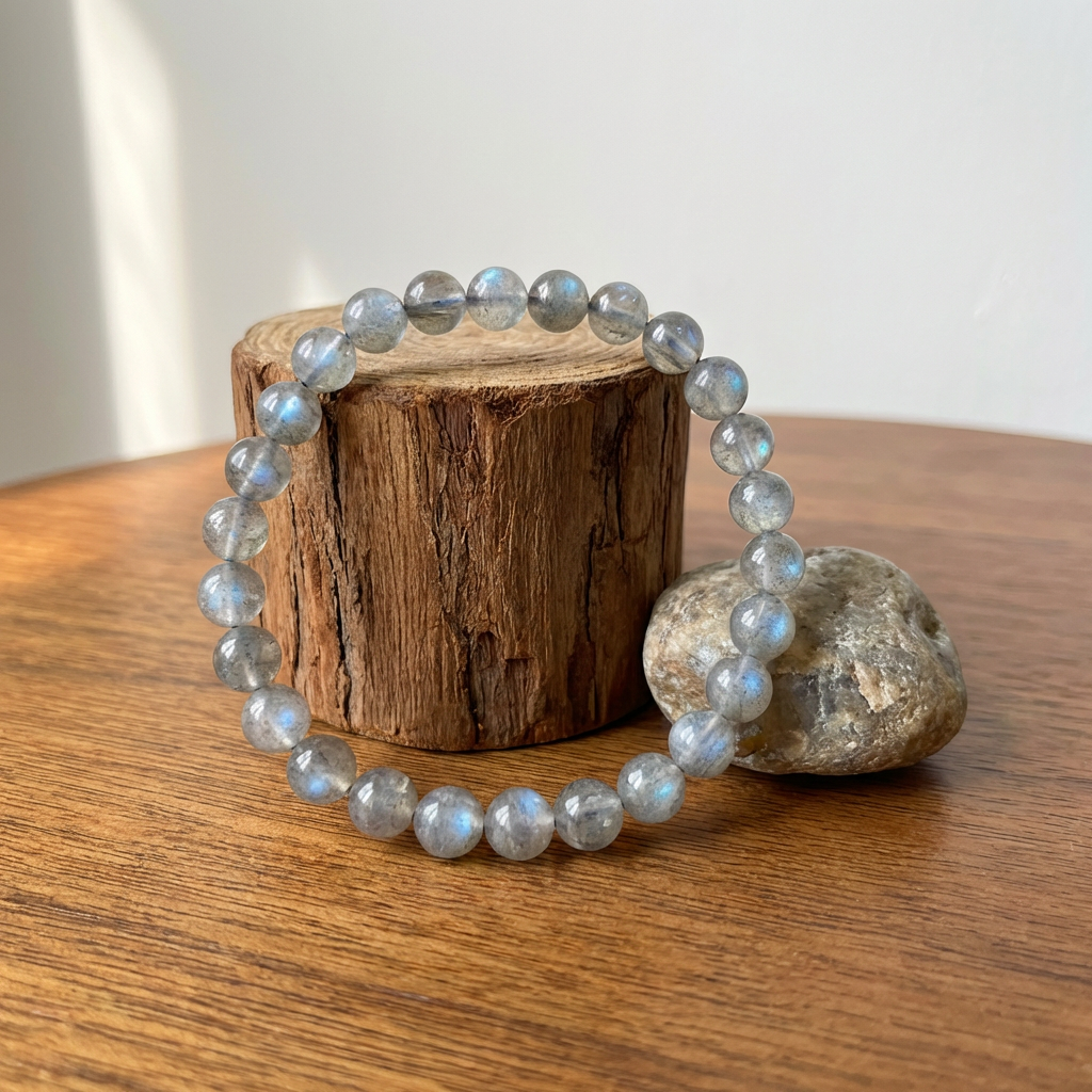 Moonstone Gray Bracelet