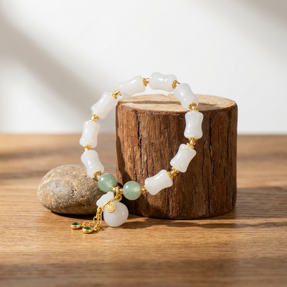 Carved Jade Bracelet