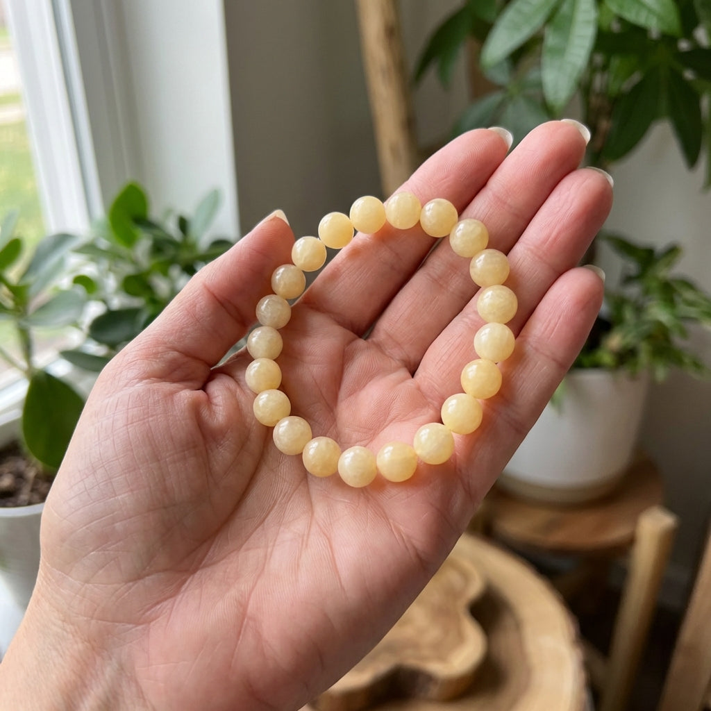 Elegant Cream Bracelet