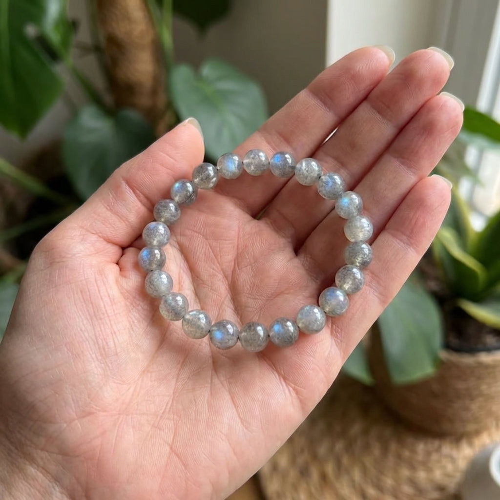 Moonstone Gray Bracelet