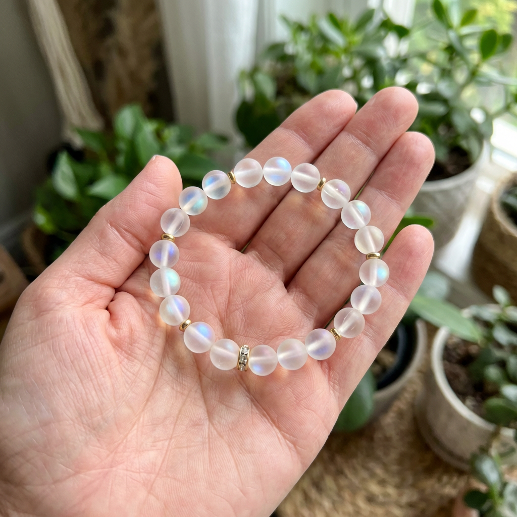 Frosted Pearl Bracelet